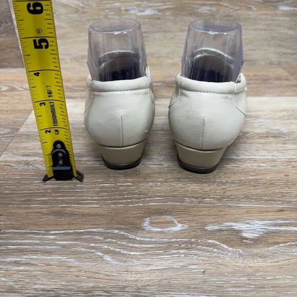 SAS Tripad Cream Leather Loafers Women's Size 8.5 - Picture 3 of 7